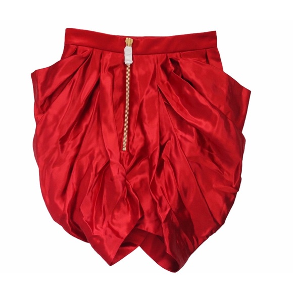 NWT Balmain x H&M Mini Tulip Skirt Sz 2 - Picture 2 of 10